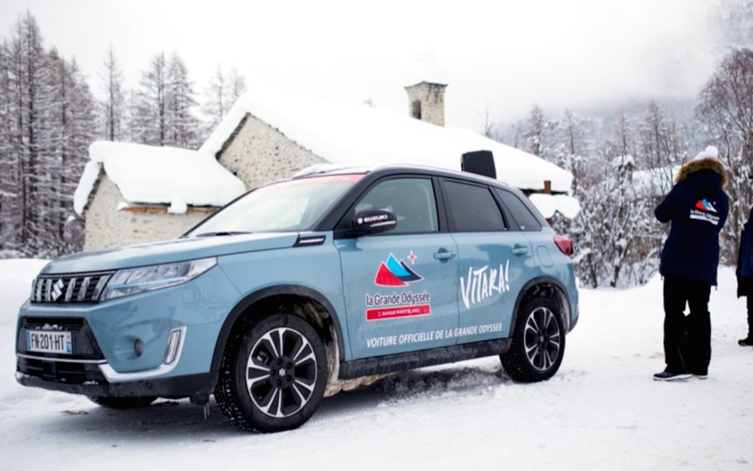 Suzuki France fête 10 ans de partenariat avec. La Grande Odyssée Savoie Mont Blanc