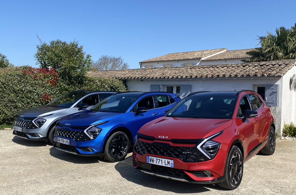 Kia lance le  nouveau Sportage en version hybride rechargeable.