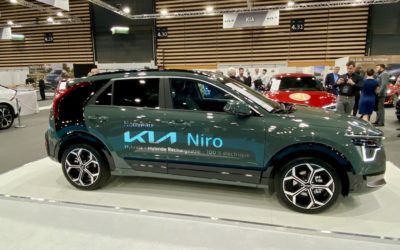 Le nouveau Kia Niro dévoilé en première française au Salon de Lyon, 