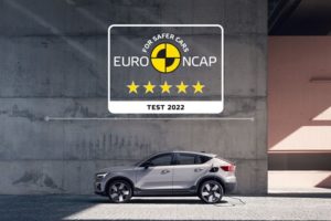 Volvo C40, il vise l’excellence en matière de sécurité