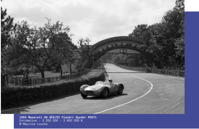 Les têtes d’affiche de la vente Artcurial Motorcars du Mans Classic !