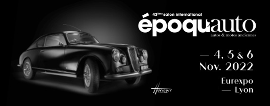 EPOQU’AUTO, UN RDV AVEC L’HISTOIRE : 10 MARQUES MYTHIQUES A L’HONNEUR