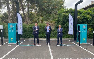 ELECTRA, de nouveaux  points de charge rapide de véhicules électriques.