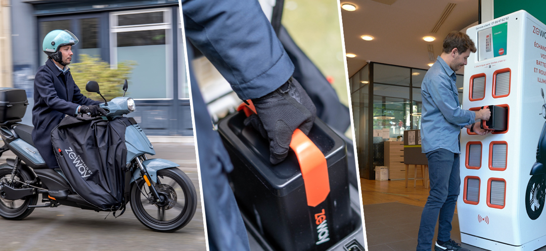 ZEWAY, LE SCOOTER ÉLECTRIQUE PERSONNEL À BATTERIE ÉCHANGEABLE !