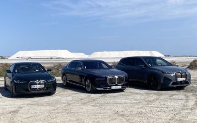 ROAD TRIP EN BMW. Sur la route vers  INSOLARE,  en Camargue 