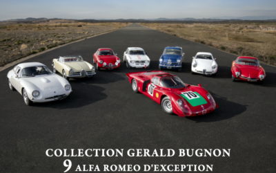 COLLECTION GERALD BUGNON 9 ALFA ROMEO D’EXCEPTION