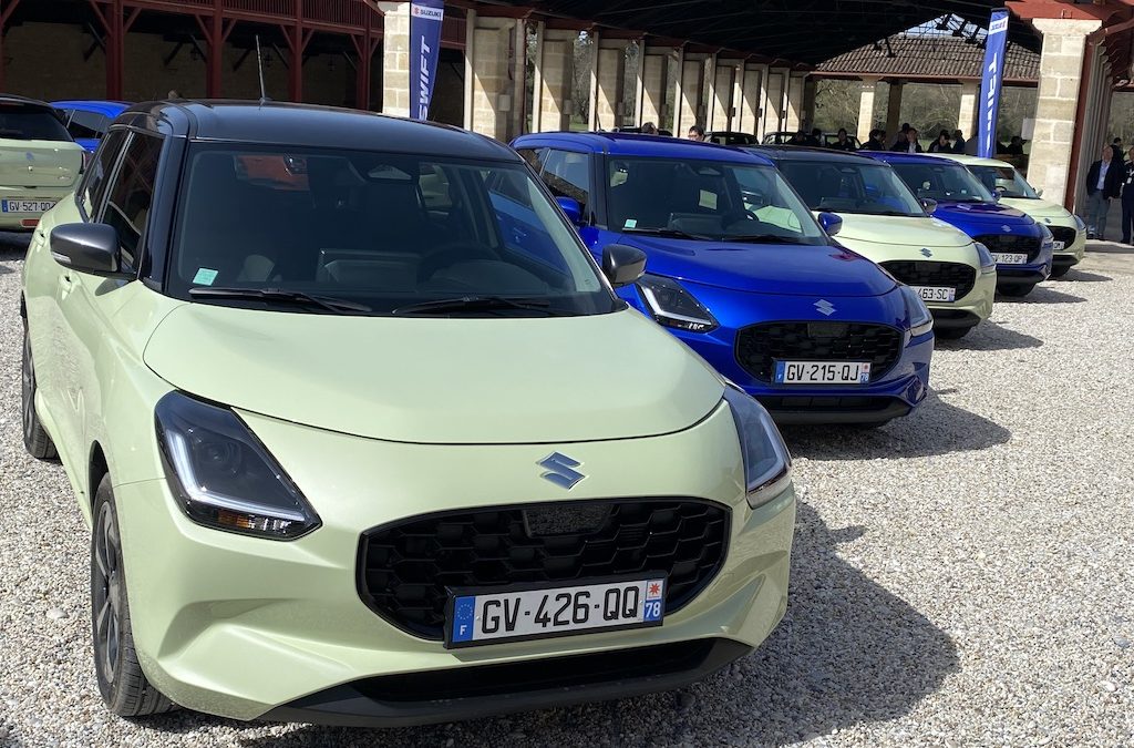 NOUVELLE SUZUKI SWIFT, UNE CITADINE URBAINE QUI A TOUT D’UNE GRANDE …