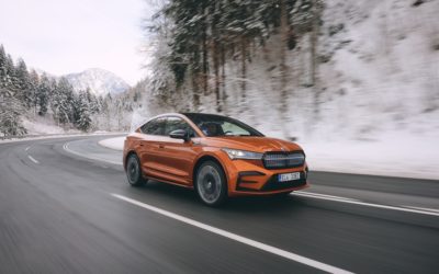 SKODA ENYAQ  85x : PUISSANCE ET CONFORT.