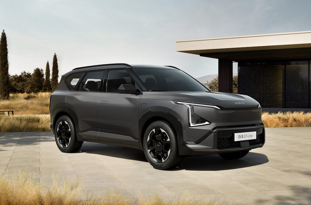 Kia EV5 à la pointe de l’innovation.