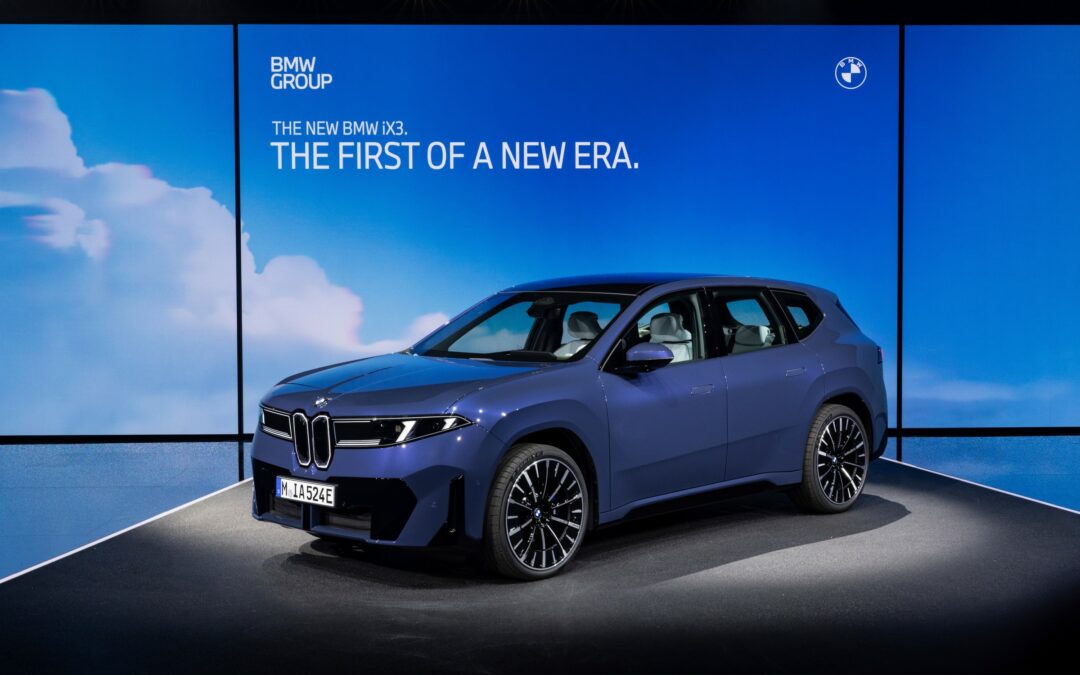 Première nationale de la nouvelle BMW iX3 au Salon Automobile de Lyon  2025