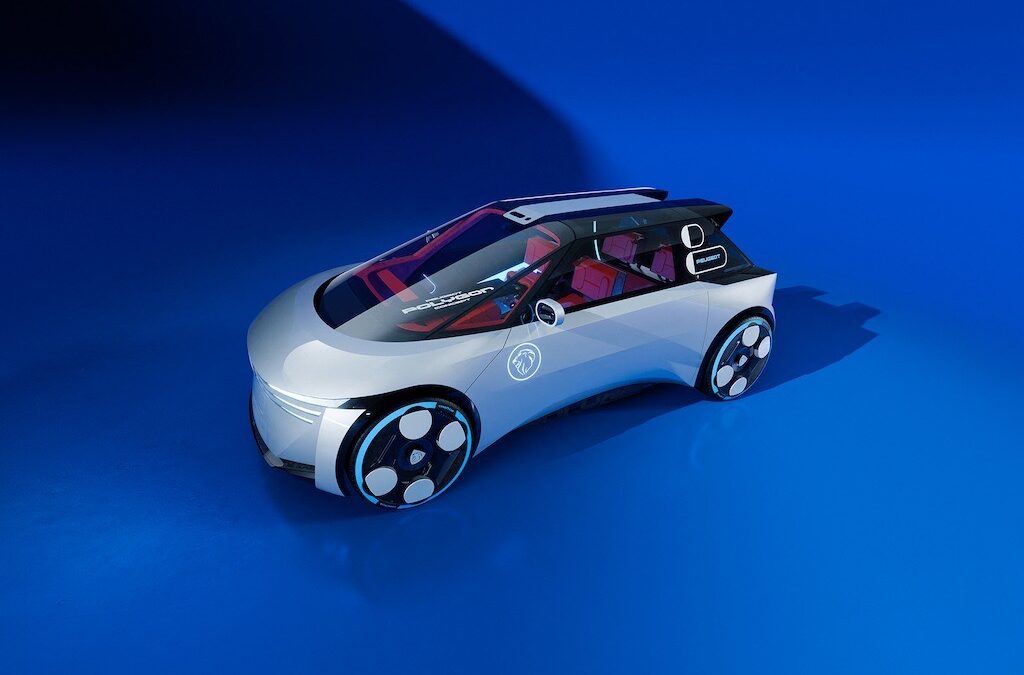 PEUGEOT POLYGON CONCEPT LE FUTUR DU PLAISIR DE CONDUIRE SELON PEUGEOT